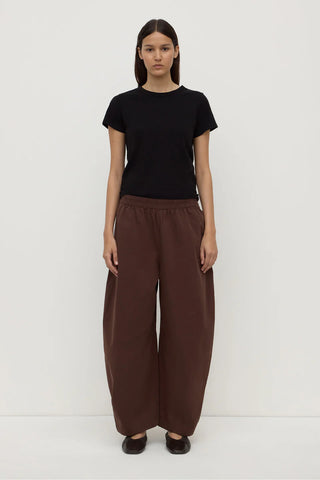 Lola Barrel Pant - Ganache