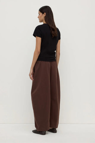 Lola Barrel Pant - Ganache
