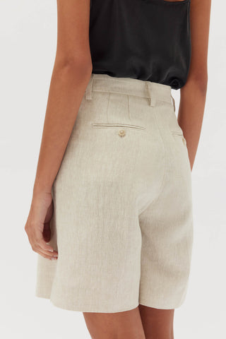 Maeve Linen Short - Oat