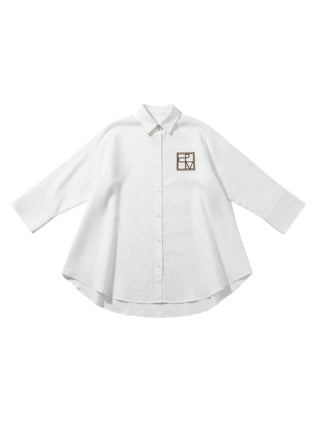 Nacida shirt Iconic logo - White