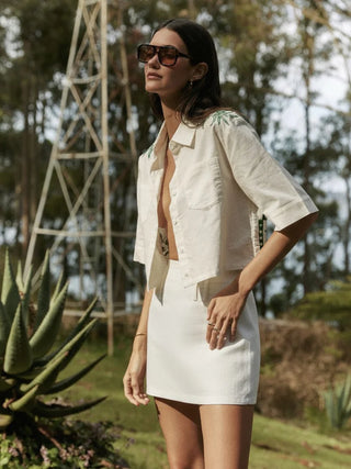 Nacida Skirt - White