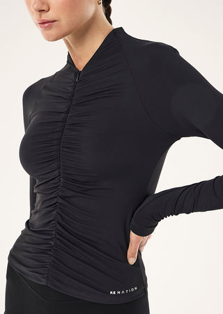 Off Duty LS Top - Black