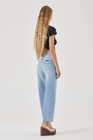 Gigi Barrel Jean - Brad Blue