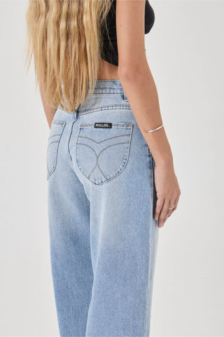 Gigi Barrel Jean - Brad Blue