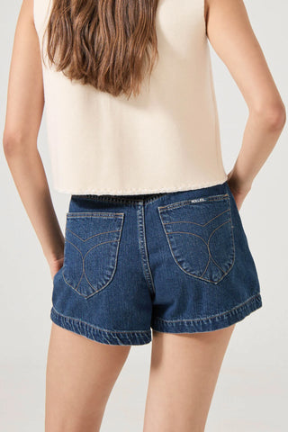 Mirage Denim Short - Pacific Blue