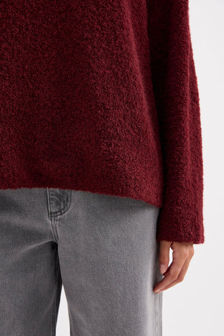 Elias Knit - Oxblood
