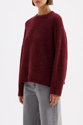 Elias Knit - Oxblood