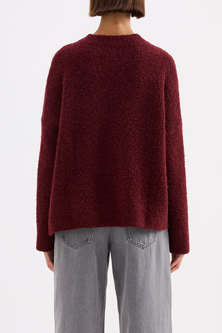 Elias Knit - Oxblood