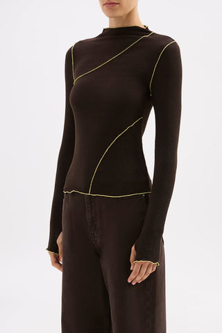 Aslan LS Top - Espresso
