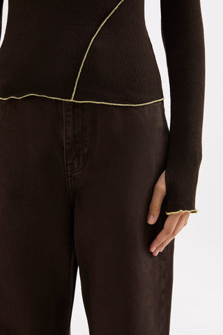 Aslan LS Top - Espresso
