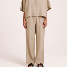 Load image into Gallery viewer, Lounge Linen Pant - Washed Olive
