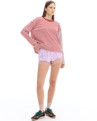 Lexy Soft Stripe Patchwork Long sleeve