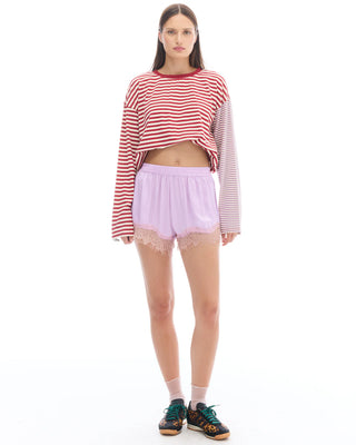 Lexy Soft Stripe Patchwork Long sleeve