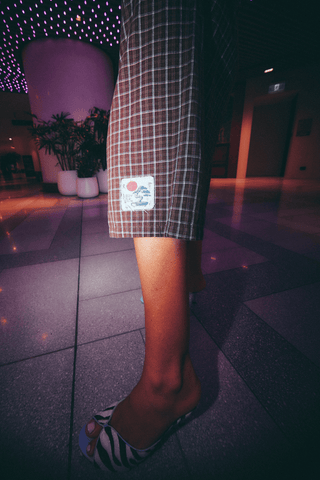 Tokyo Plaid Short