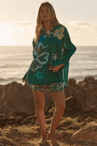 Seas The Day Don Julio Shirt - Green