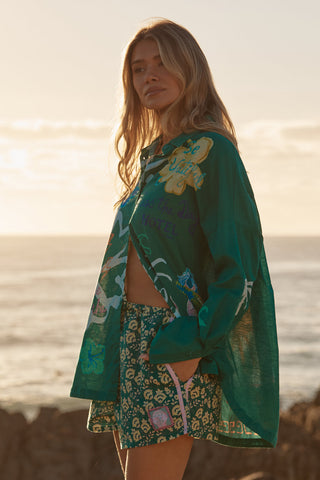 Seas The Day Don Julio Shirt - Green