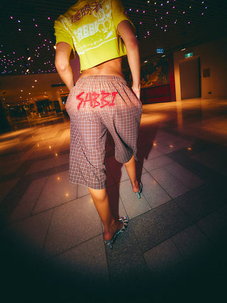 Tokyo Plaid Short