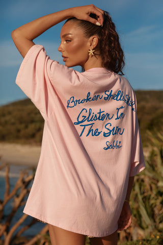 Shell Titty Tee - Pink