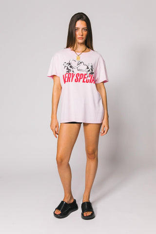 Cherubs Logo Tee - Pink