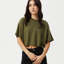 Load image into Gallery viewer, Slay Crop Tee - Military
