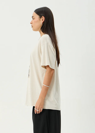 Temptation Oversized Tee - Moonbeam