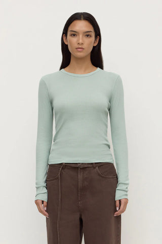 Zali Long Sleeve Tee - Mint