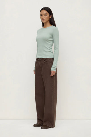 Zali Long Sleeve Tee - Mint