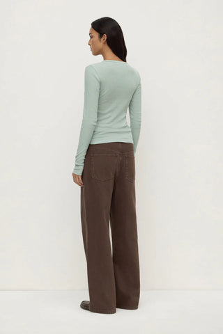 Zali Long Sleeve Tee - Mint
