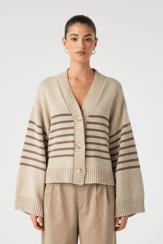 Aiko Cardigan - Sand Marle - Cardigan - Arcaa Movement - The Soho Movement