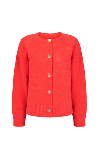 Aime Cardigan - Coral - Cardigan - Araminta James - The Soho Movement