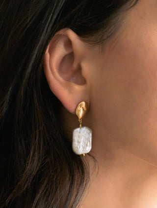 Alessia Earrings - Gold - Jewelry - Indigo and Wolfe - The Soho Movement