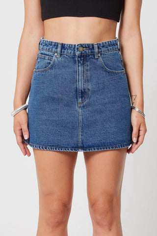 Aline Denim Skirt - Bella - Denim skirt - Abrand - The Soho Movement