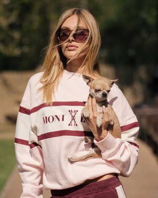 Alpine Sweatshirt - Light Blush - Jumpers - Araminta James - The Soho Movement