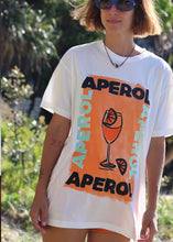 Load image into Gallery viewer, Aperol O’Clock Organic Tee - Off White
