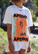 Load image into Gallery viewer, Aperol O’Clock Organic Tee - Off White
