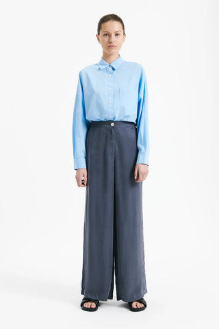 Ari Cupro Pant - Indigo - Nude Lucy - The Soho Movement