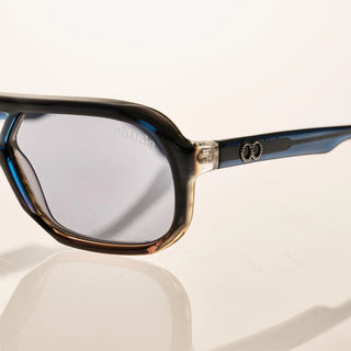 Audio - Sunset Blue/Grey - Sunglasses - Childe Wilde - The Soho Movement