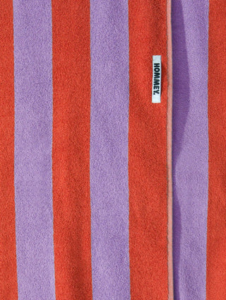 Beach Pillow - Grapefruit Stripes - Beach Pillow - Hommey - The Soho Movement