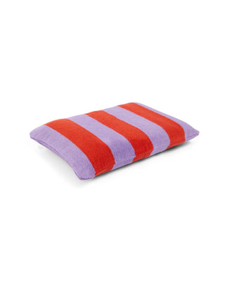 Beach Pillow - Grapefruit Stripes - Beach Pillow - Hommey - The Soho Movement