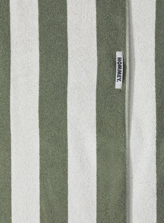 Beach Towel - Matcha Stripes - Beach Towels - Hommey - The Soho Movement