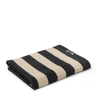 Beach Towel - Vanilla Bean Stripes - Beach Towels - Hommey - The Soho Movement