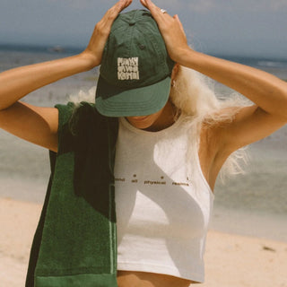 Bubble Dad Cap - Forest/Cream - Pinky & Kamal - The Soho Movement