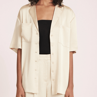 Camille Shirt - Butter - Shirts & Tops - Nude Lucy - The Soho Movement