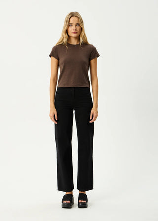 Carmen Baby Tee - Coffee - Tees - Afends - The Soho Movement