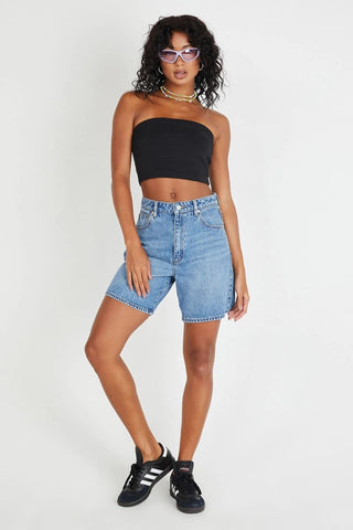 Carrie Short - Georgia - Denim Short - Abrand - The Soho Movement