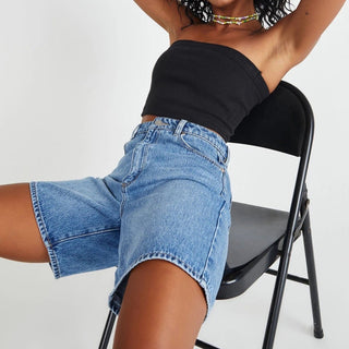 Carrie Short - Georgia - Denim Short - Abrand - The Soho Movement