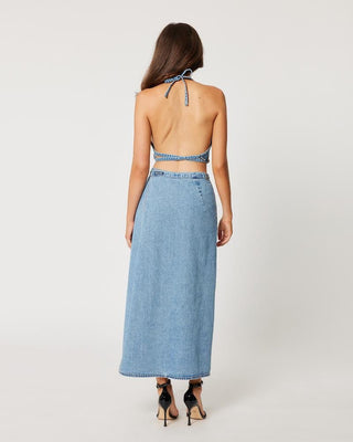 Charlie Top - Denim - Denim Shorts - Rollas - The Soho Movement