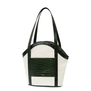 Chione Tote - Kelp Croc - Handbags - Sancia - The Soho Movement