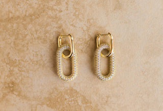 Cindy Gold Earrings - Earrings - Indigo and Wolfe - The Soho Movement
