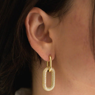 Cindy Gold Earrings - Earrings - Indigo and Wolfe - The Soho Movement